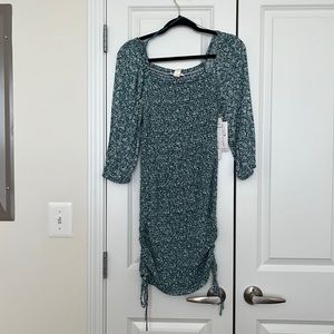 Teal Bodycon dress by Jessica Simpson Size Medium NEVER WORN